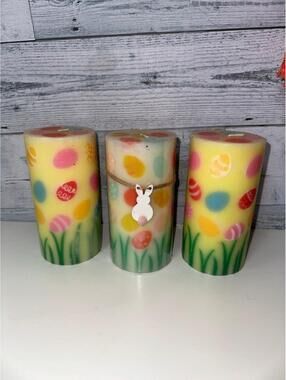 Easter Candles Set of 3